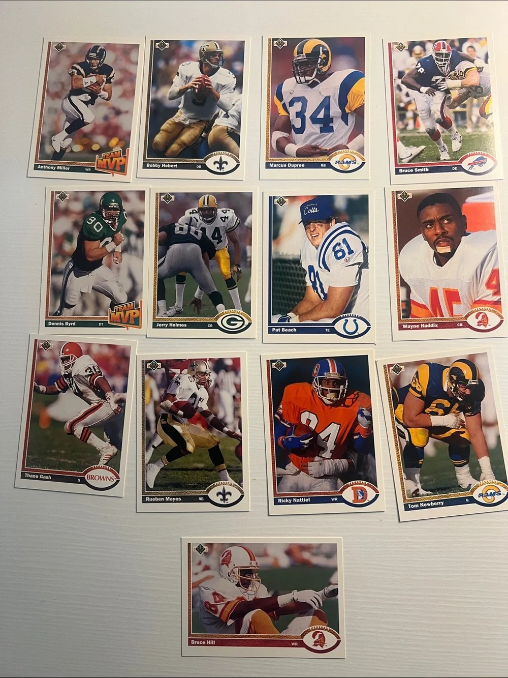 87 Vintage NFL Football Card Lot - Great for Collectors